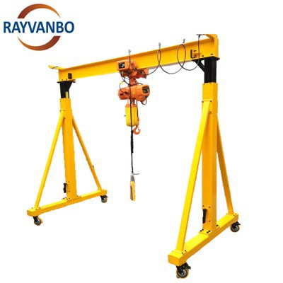 1 Ton 2 Ton 3 Ton 5 Ton 10 Ton 20 Ton Portable Mobile Gantry Crane